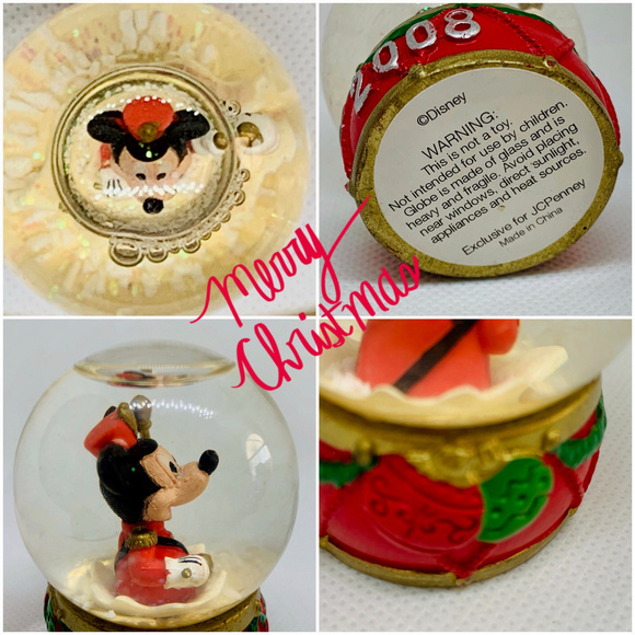 2008 JC Penney Disney Mickey Mouse Mini Snowglobe - Picture 7 of 7
